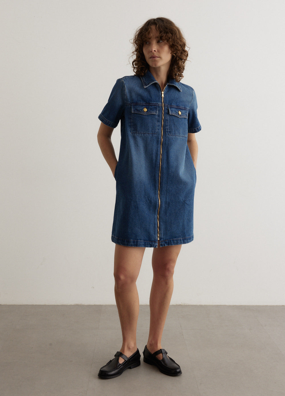 A.P.C. - Amanda Dress - Dress,All Products : American Fashion Style Bags On Sale A.P.C. - Amanda Dress - Dress,All Products : American Fashion Style Bags On Sale