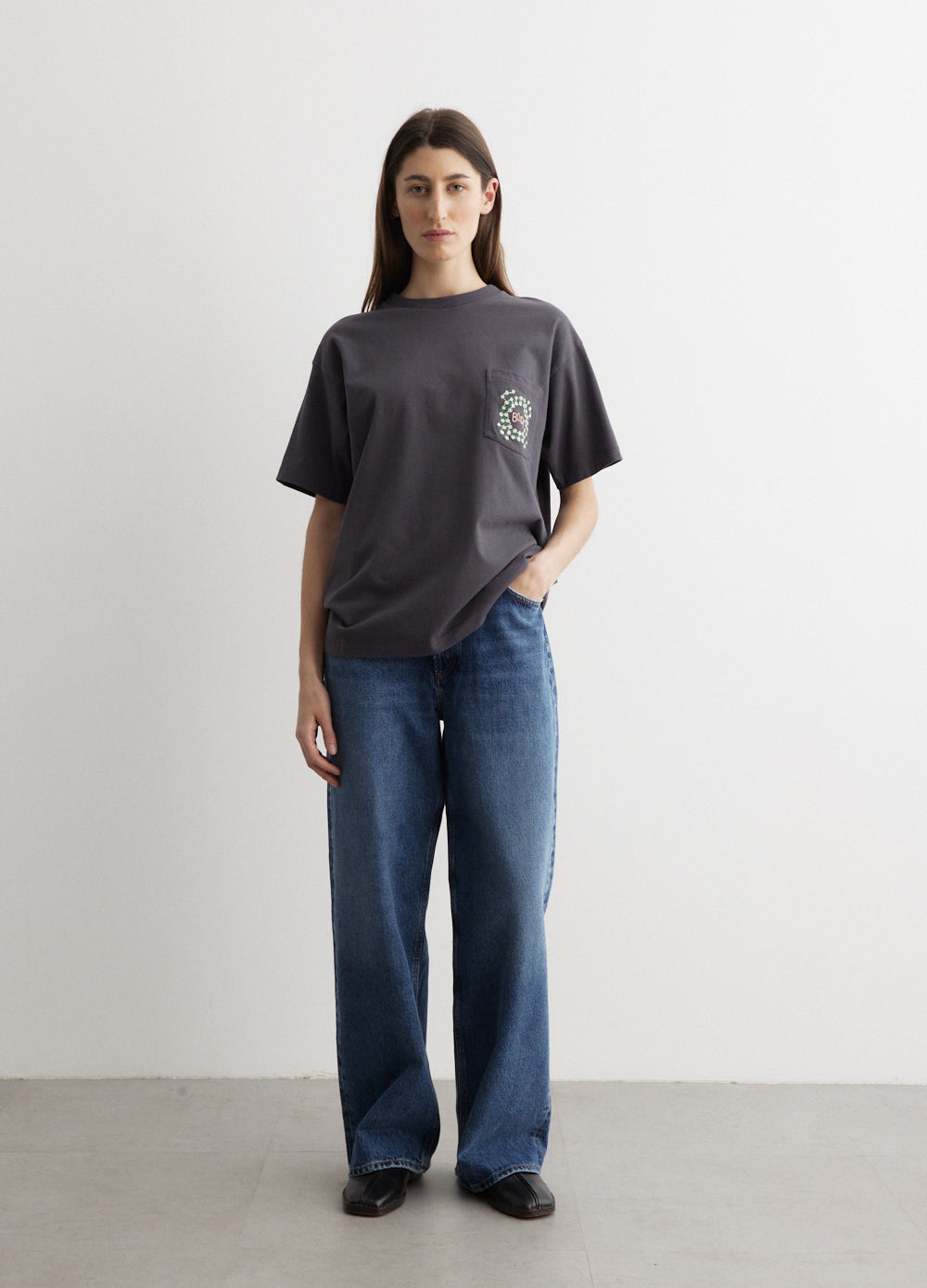 Daisy Never Tell Pocket T-Shirt