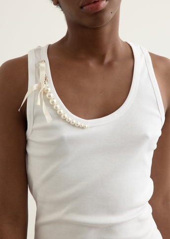 Pearl Chain Tank Top