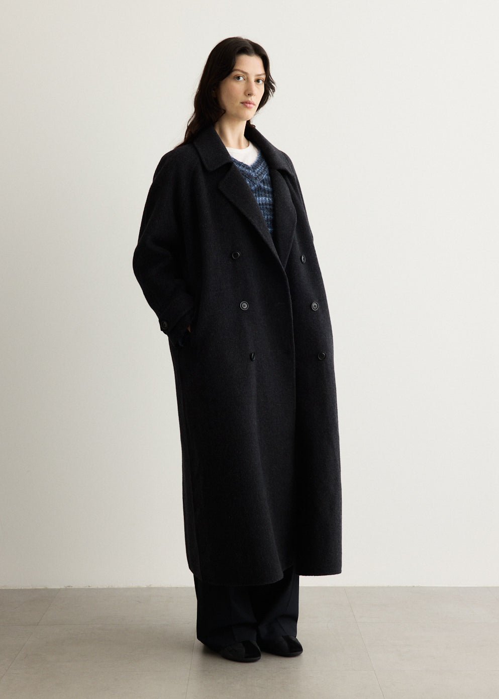 Dawn Wool Trench Coat