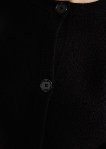 Cropped Oversized Cardigan