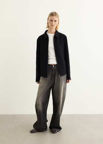 Cashmere Shirt Jacket