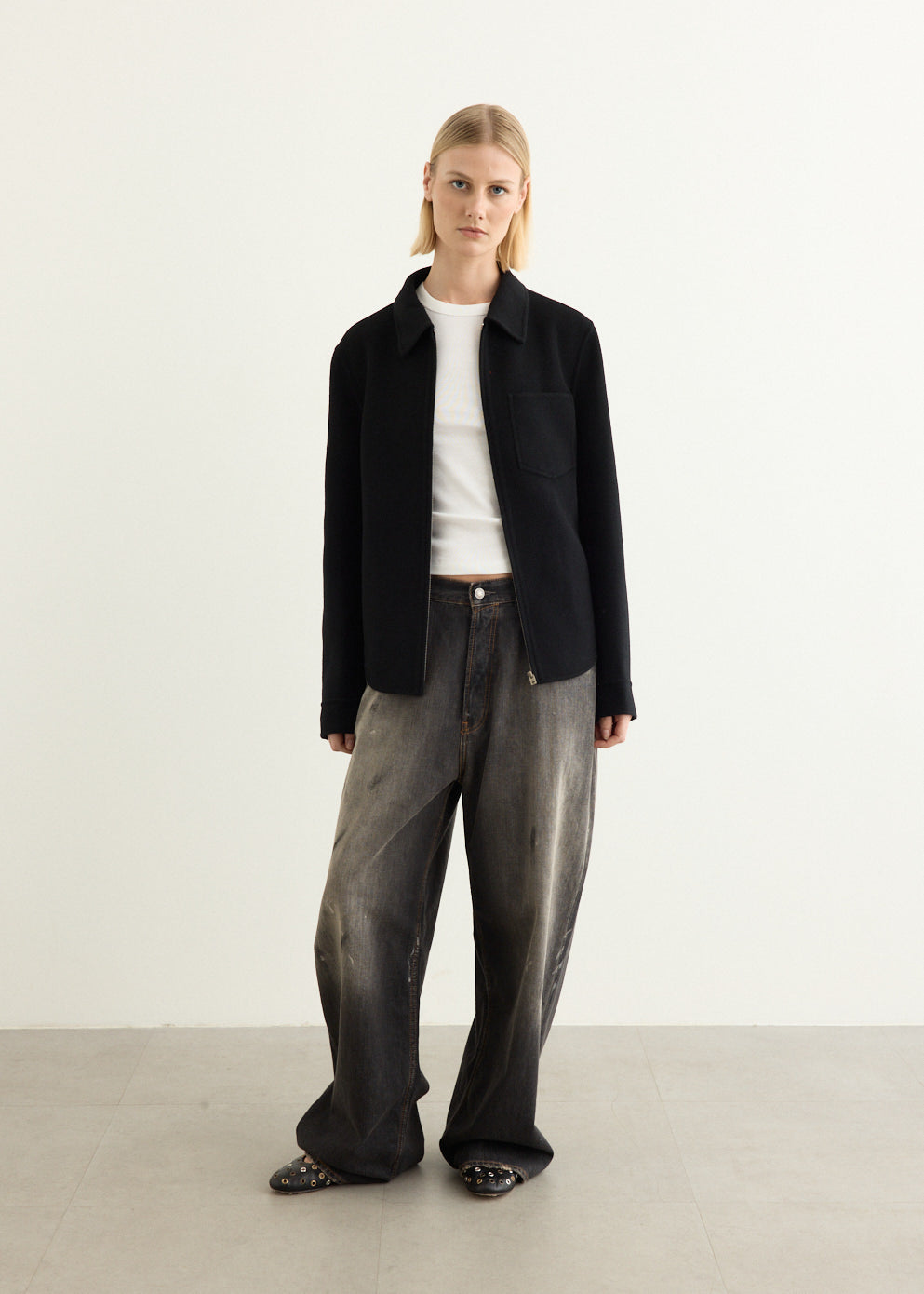 Cashmere Shirt Jacket