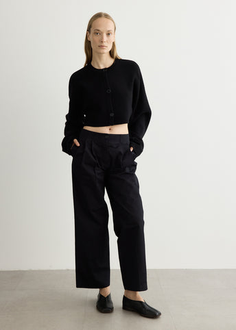 Cropped Oversized Cardigan