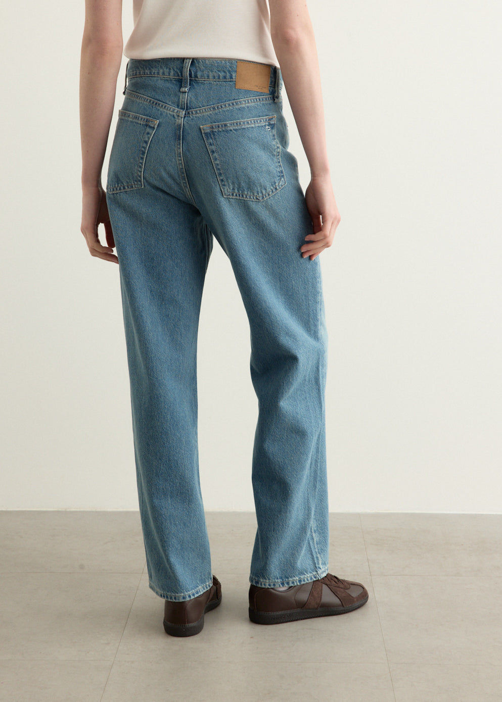 Shea High Rise Ankle Straight Jeans