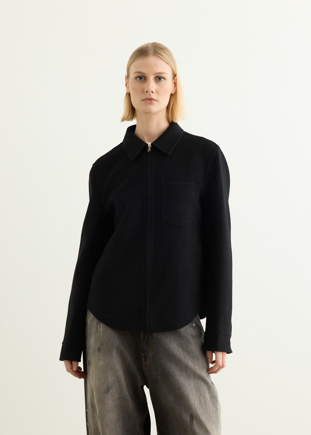 Cashmere Shirt Jacket