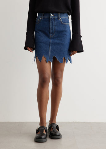 Lasercut Mini Skirt