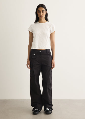 Stretch Cotton Pocket Cargo Pants