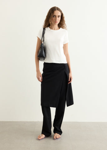 Wool Hybrid Skirt Pants
