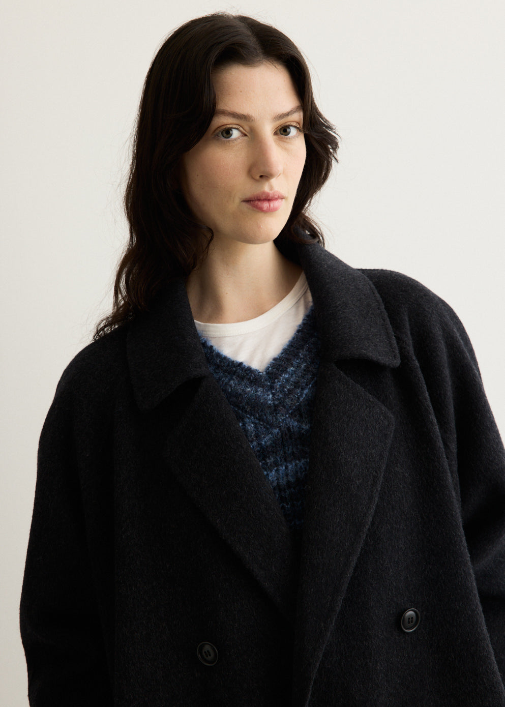 Dawn Wool Trench Coat