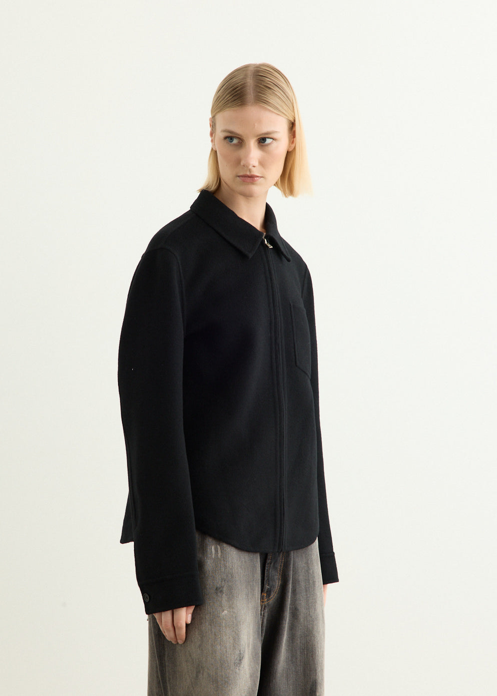 Cashmere Shirt Jacket