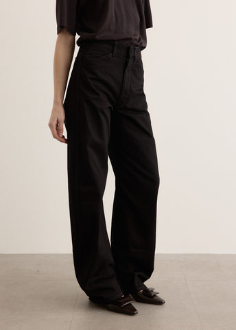 High Waisted Curved Pants