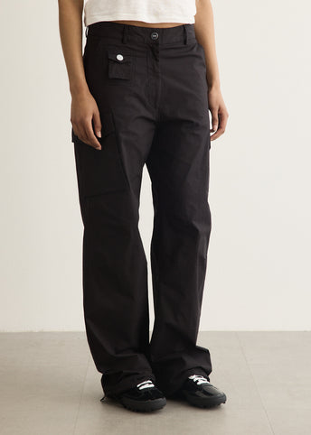 Stretch Cotton Pocket Cargo Pants