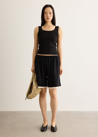 Organic Cotton Scooped Ballerina Top