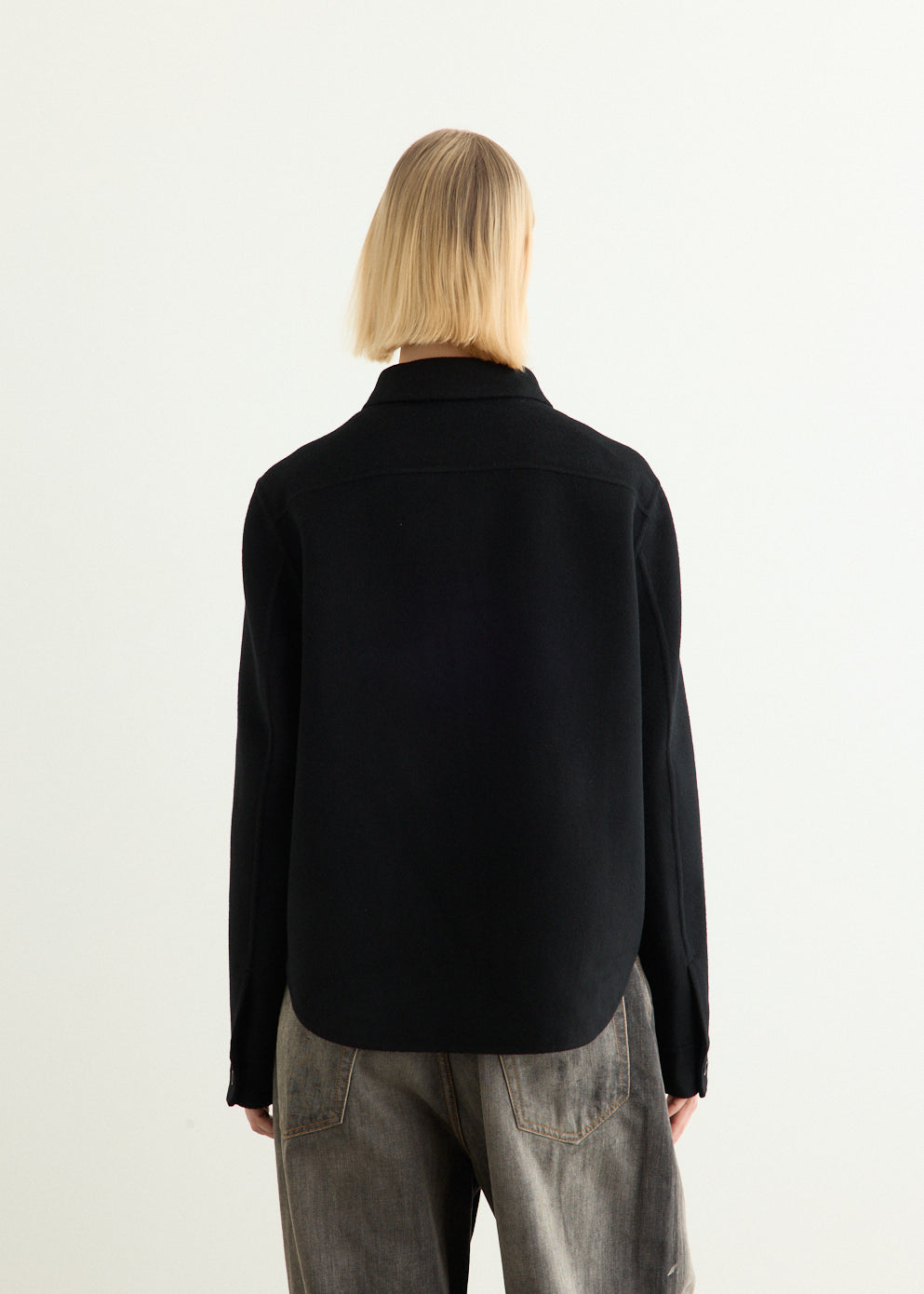 Cashmere Shirt Jacket