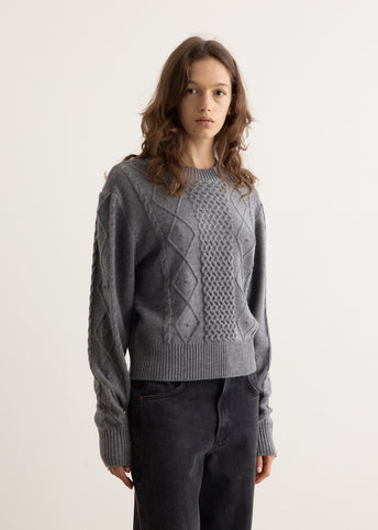 Classic Cable Knit Sweater