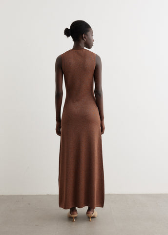 Metalica Knit Dress