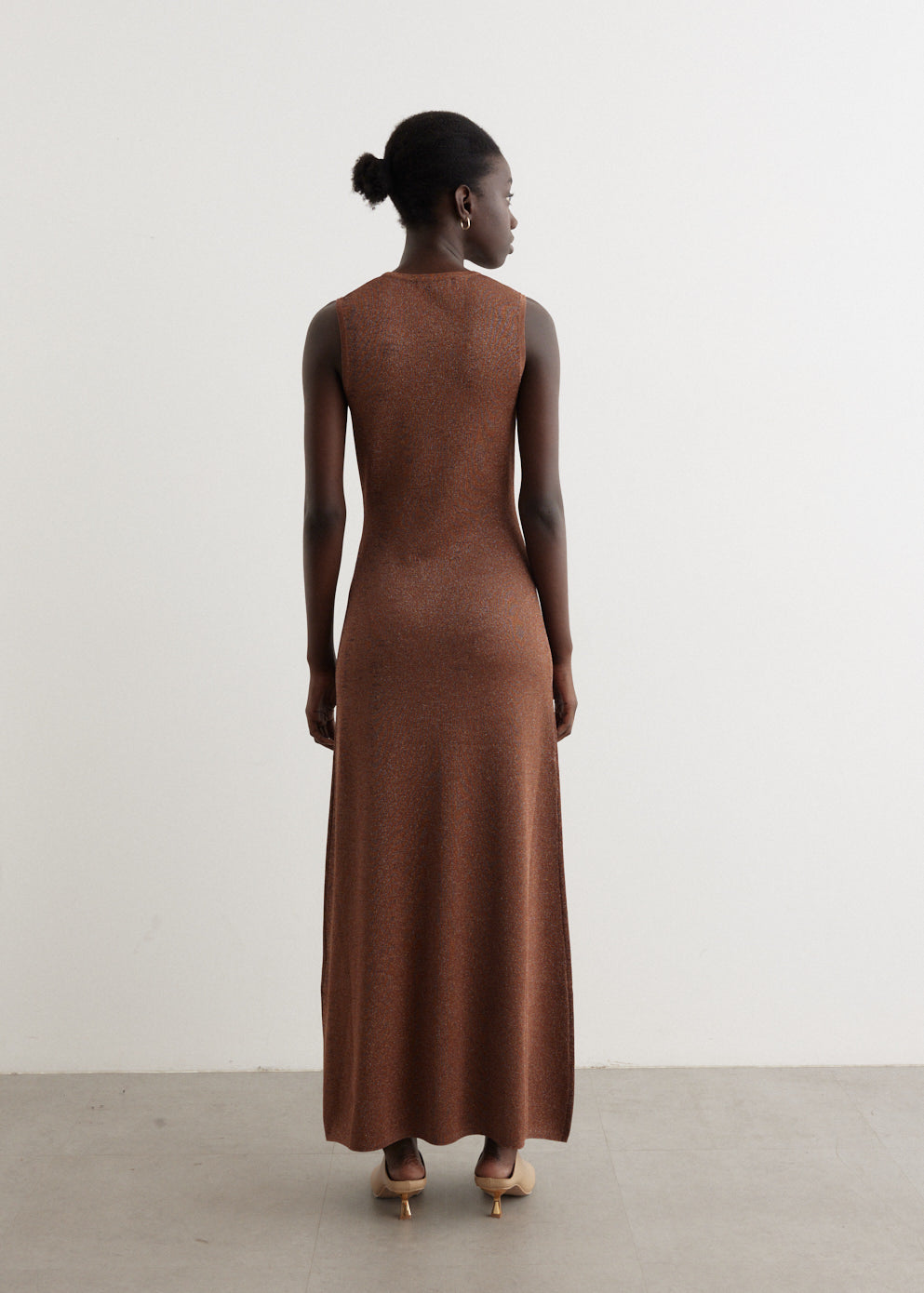 Metalica Knit Dress