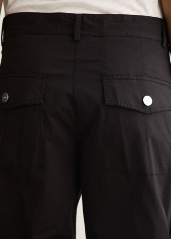 Stretch Cotton Pocket Cargo Pants