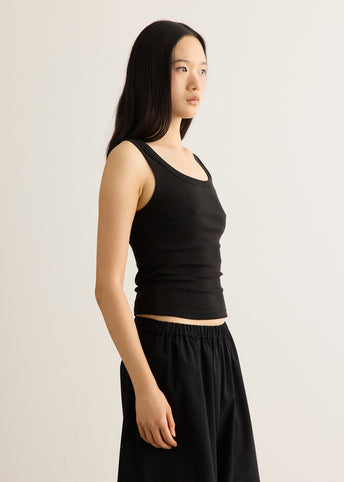 Organic Cotton Scooped Ballerina Top
