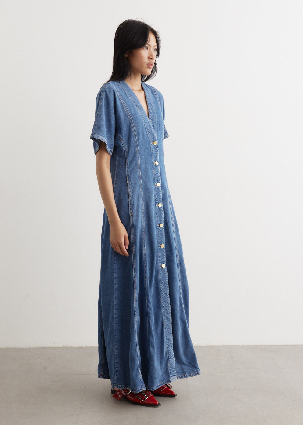 Future Denim Maxi Dress