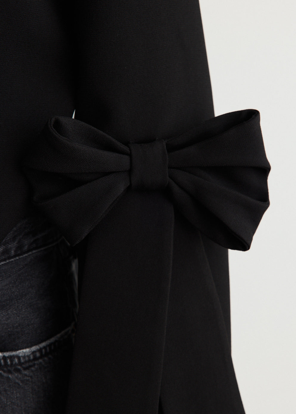 Bonded Crepe Cropped Blazer