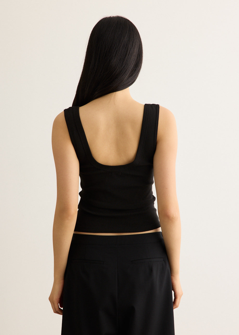 Organic Cotton Scooped Ballerina Top