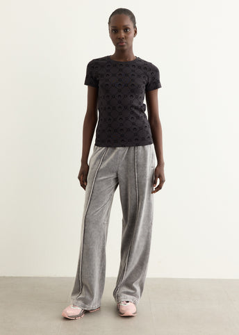 Mid Rise Articulated Leg Pants