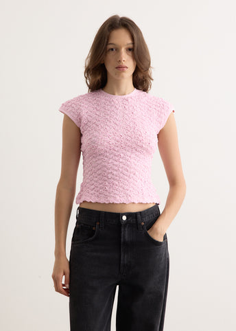 Shirred Cotton Top