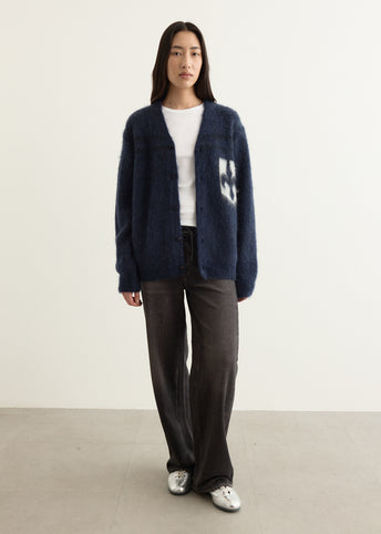 Emblem Mohair Cardigan