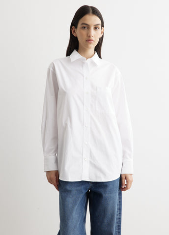 Casual Shirt With Grey Fox Head Patch