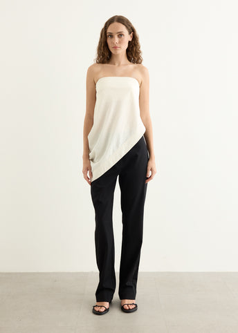 Cloud Asymm Drape Top