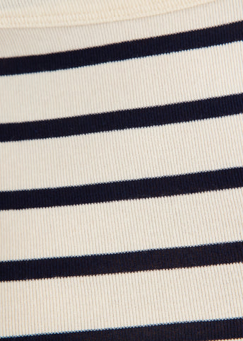Boat Neck Slim T-Shirt