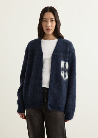 Emblem Mohair Cardigan
