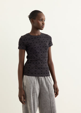 Moon Logo Jersey Baby Fit T-Shirt