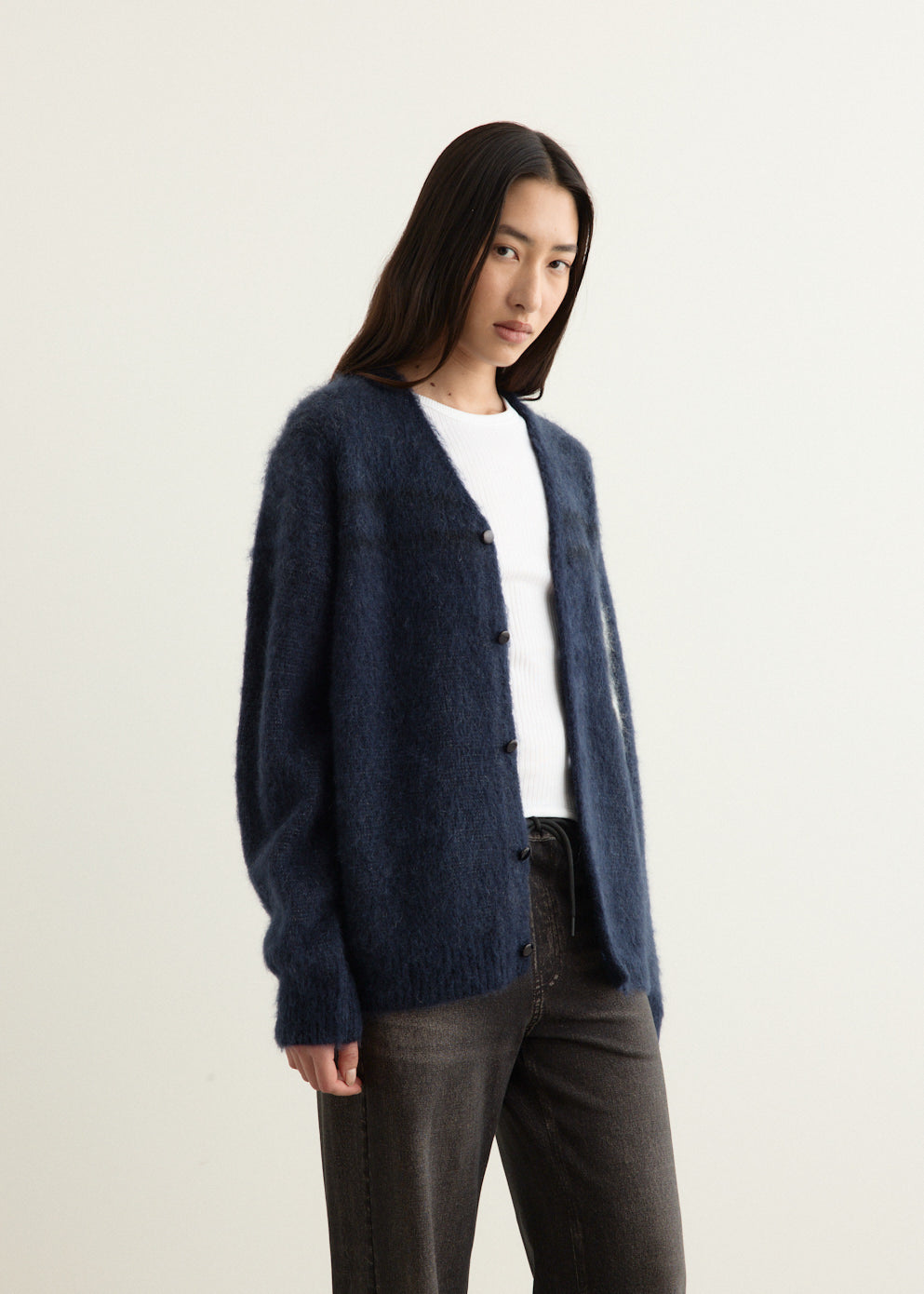 Emblem Mohair Cardigan