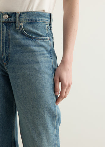 Shea High Rise Ankle Straight Jeans