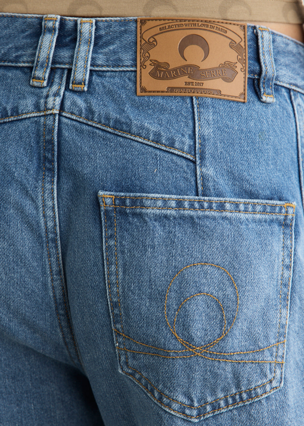 Denim Barrel Baggy Jeans