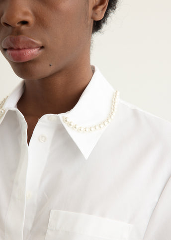 Cropped Masculine Shirt