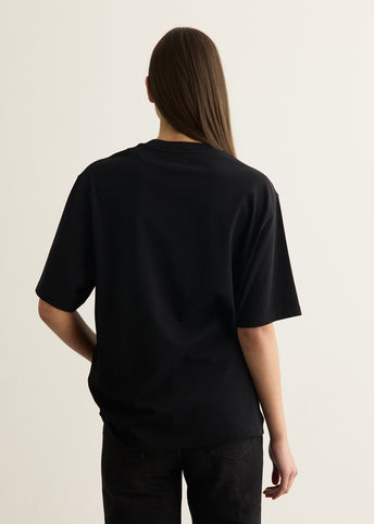 Tonal Embossed Big Ami T-Shirt