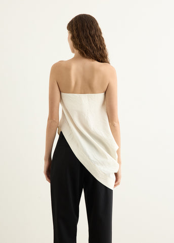 Cloud Asymm Drape Top