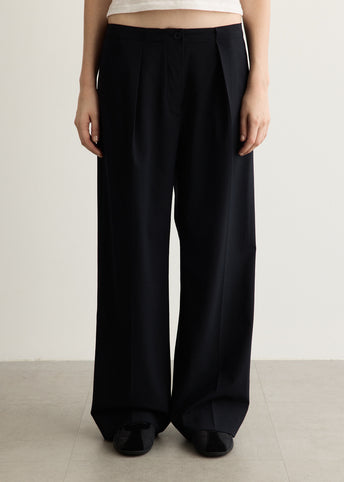 Alva Half Elastic Tailored Pants