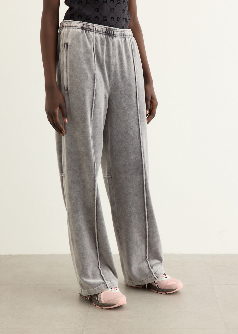 Mid Rise Articulated Leg Pants