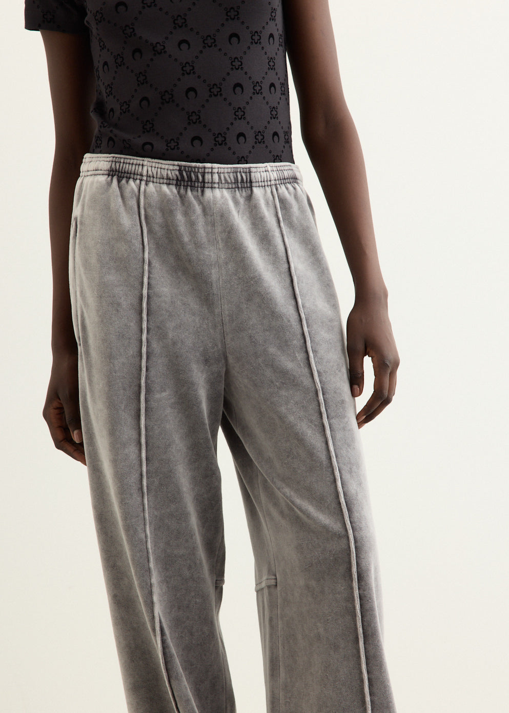 Mid Rise Articulated Leg Pants