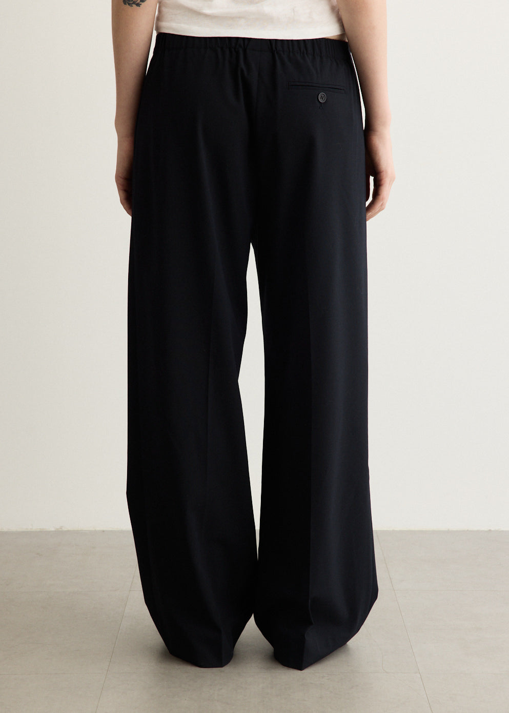 Alva Half Elastic Tailored Pants