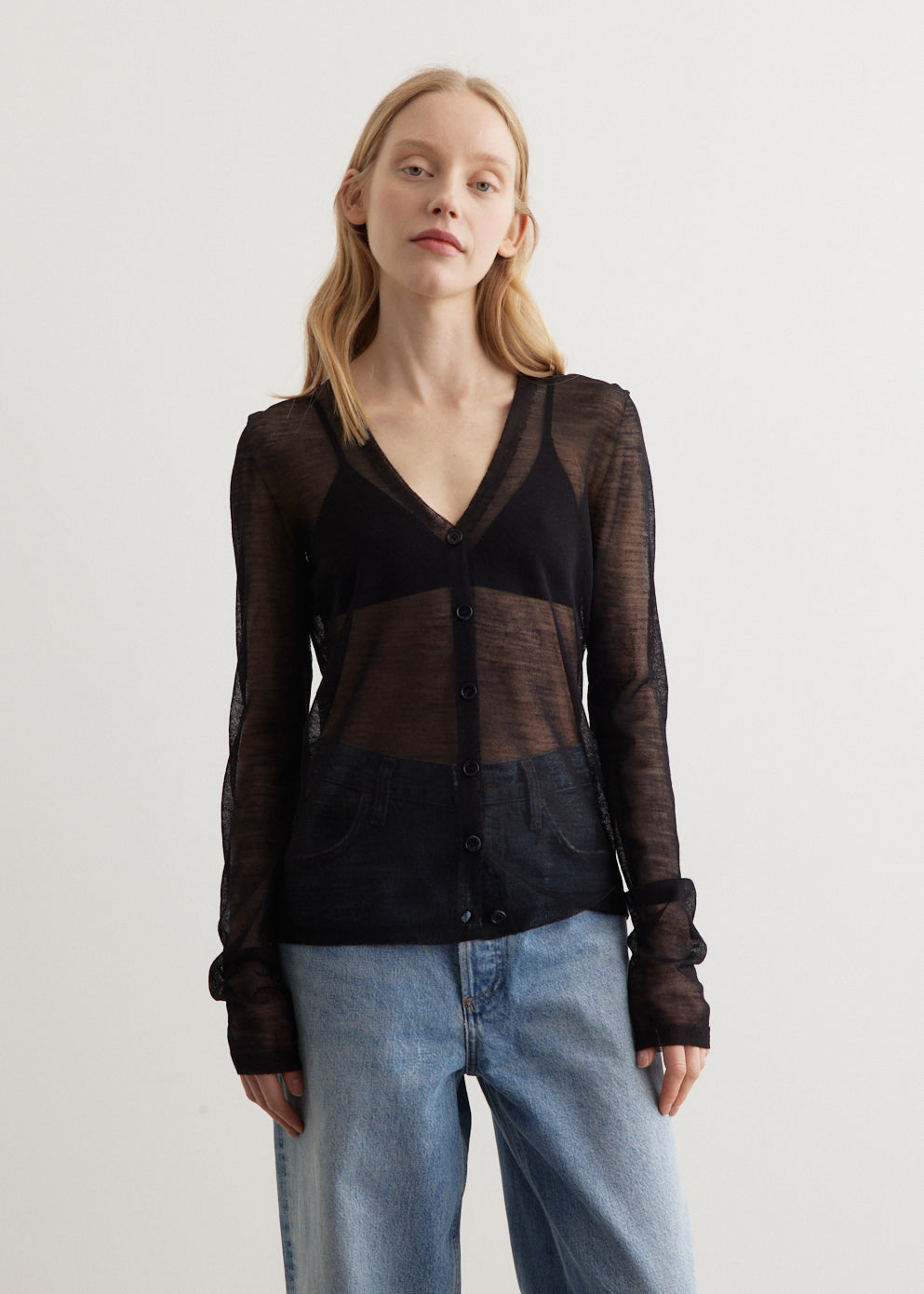 Acne Studios - Keru Seamless Cardigan - Tops,All Products : American Fashion Style Bags On Sale Acne Studios - Keru Seamless Cardigan - Tops,All Products : American Fashion Style Bags On Sale