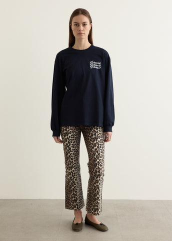 Dark Blue GANNI Sweatshirt