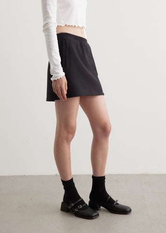 Mini Faded Logo Skirt