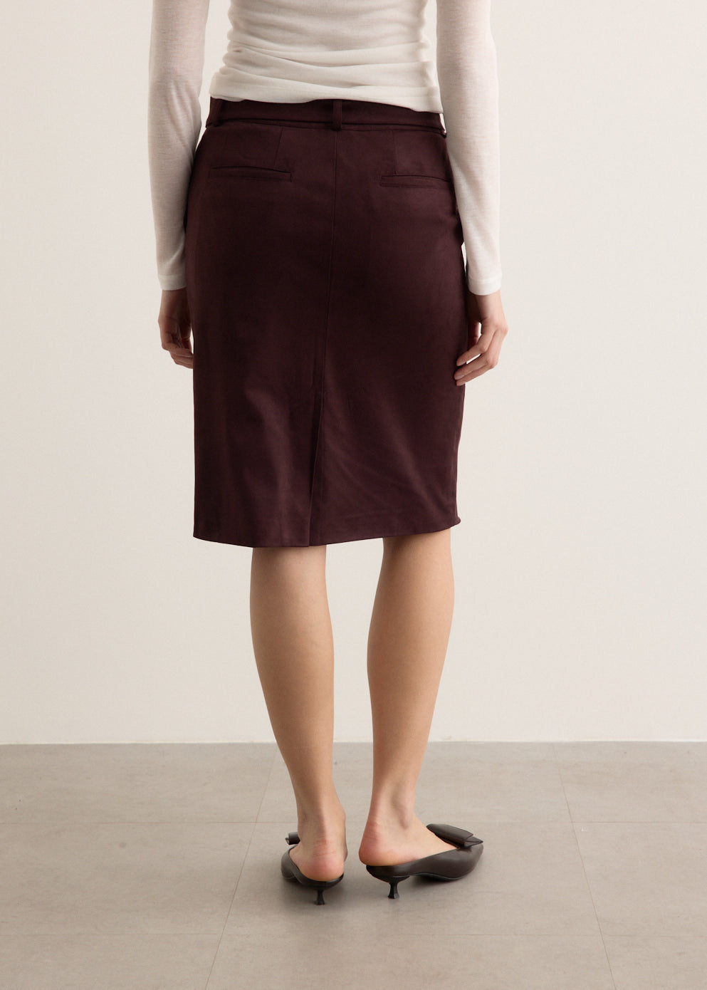 Imposter Suede Skirt
