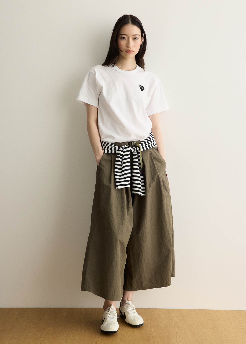 Nylon Flare Pant